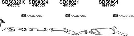 Veneporte 580043 - Impianto gas scarico autozon.pro