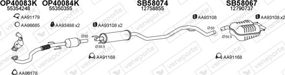 Veneporte 580052 - Impianto gas scarico autozon.pro