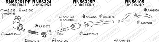 Veneporte 530341 - Impianto gas scarico autozon.pro