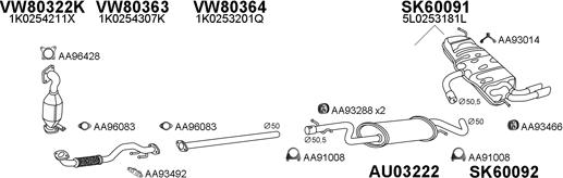 Veneporte 600135 - Impianto gas scarico autozon.pro