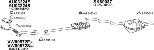 Veneporte 600133 - Impianto gas scarico autozon.pro