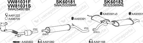 Veneporte 600247 - Impianto gas scarico autozon.pro