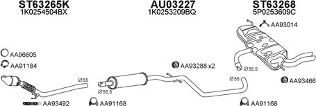 Veneporte 630162 - Impianto gas scarico autozon.pro