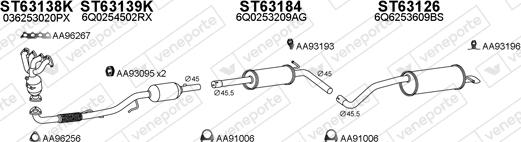 Veneporte 630357 - Impianto gas scarico autozon.pro