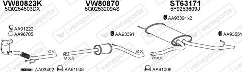 Veneporte 630367 - Impianto gas scarico autozon.pro