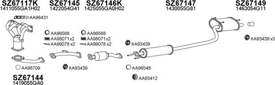 Veneporte 670079 - Impianto gas scarico autozon.pro