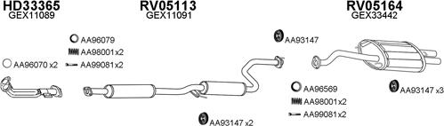 Veneporte 050062 - Impianto gas scarico autozon.pro