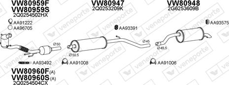 Veneporte 800884 - Impianto gas scarico autozon.pro