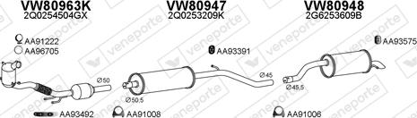 Veneporte 800882 - Impianto gas scarico autozon.pro