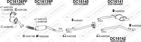 Veneporte 160091 - Impianto gas scarico autozon.pro