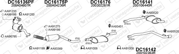 Veneporte 160092 - Impianto gas scarico autozon.pro