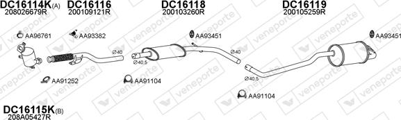 Veneporte 160069 - Impianto gas scarico autozon.pro