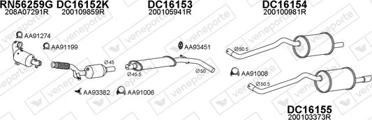 Veneporte 160081 - Impianto gas scarico autozon.pro