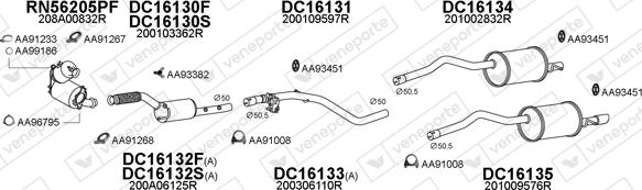 Veneporte 160078 - Impianto gas scarico autozon.pro