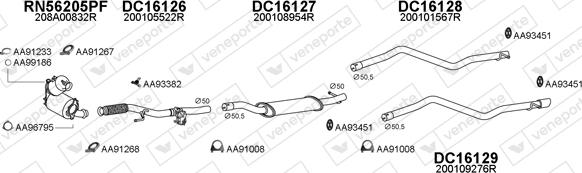 Veneporte 160077 - Impianto gas scarico autozon.pro