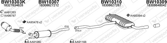 Veneporte 100158 - Impianto gas scarico autozon.pro