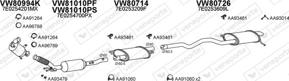 Veneporte 800992 - Impianto gas scarico autozon.pro