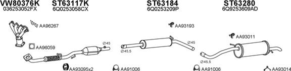 Veneporte 800652 - Impianto gas scarico autozon.pro