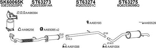 Veneporte 800607 - Impianto gas scarico autozon.pro