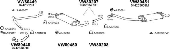 Veneporte 800634 - Impianto gas scarico autozon.pro