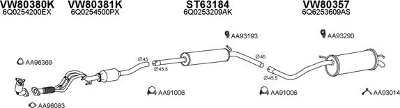 Veneporte 800182 - Impianto gas scarico autozon.pro