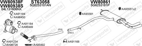 Veneporte 800855 - Impianto gas scarico autozon.pro