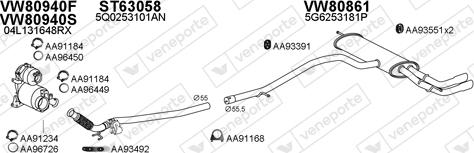 Veneporte 800856 - Impianto gas scarico autozon.pro