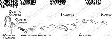 Veneporte 800864 - Impianto gas scarico autozon.pro