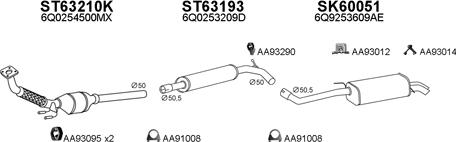 Veneporte 800314 - Impianto gas scarico autozon.pro