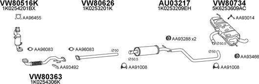 Veneporte 800724 - Impianto gas scarico autozon.pro