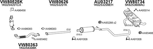 Veneporte 800725 - Impianto gas scarico autozon.pro