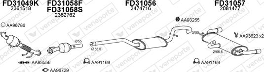 Veneporte 300690 - Impianto gas scarico autozon.pro