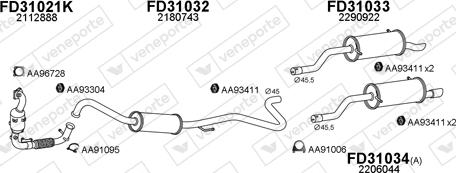 Veneporte 300678 - Impianto gas scarico autozon.pro