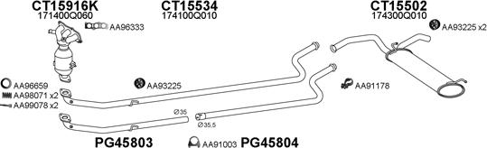 Veneporte 700150 - Impianto gas scarico autozon.pro