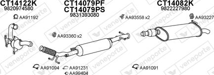 Veneporte 700208 - Impianto gas scarico autozon.pro