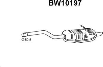 Veneporte BW10197 - Silenziatore posteriore autozon.pro
