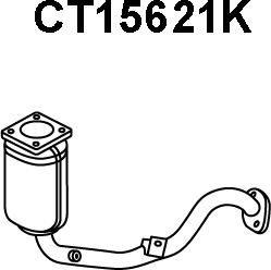 Veneporte CT15621K - Catalizzatore autozon.pro