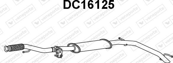 Veneporte DC16125 - Silenziatore posteriore autozon.pro