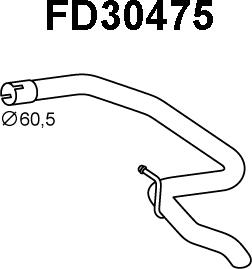 Veneporte FD30475 - Tubo gas scarico autozon.pro