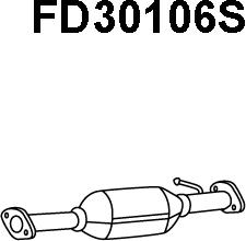 Veneporte FD30106S - Filtro antiparticolato / particellare, Impianto gas scarico autozon.pro