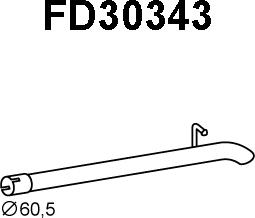 Veneporte FD30343 - Tubo gas scarico autozon.pro