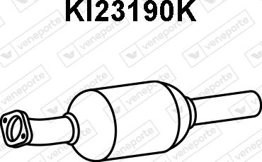 Veneporte KI23190K - Catalizzatore autozon.pro