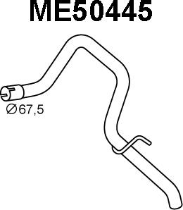 Veneporte ME50445 - Tubo gas scarico autozon.pro