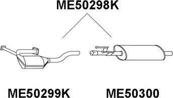 Veneporte ME50300 - Silenziatore posteriore autozon.pro