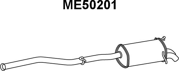 Veneporte ME50201 - Silenziatore posteriore autozon.pro