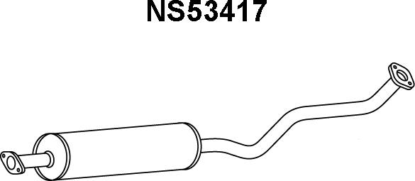 Veneporte NS53417 - Silenziatore anteriore autozon.pro