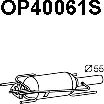 Veneporte OP40061S - Filtro antiparticolato / particellare, Impianto gas scarico autozon.pro