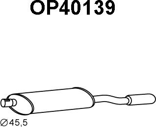 Veneporte OP40139 - Silenziatore posteriore autozon.pro