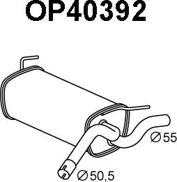 Veneporte OP40392 - Silenziatore posteriore autozon.pro