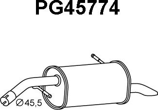 Veneporte PG45774 - Silenziatore posteriore autozon.pro